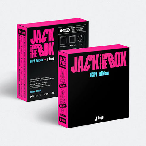J-HOPE SOLO ALBUM - JACK IN THE BOX (HOPE EDITION)